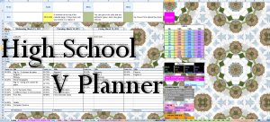 High School V Planner