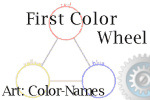 child's firt color wheel