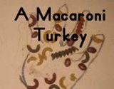 Hand Tracing Craft - Macaroni Turkey