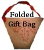 folded paper gift bag