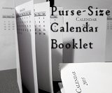 Purse-Sized Calendar Booklet