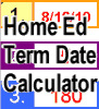 Homeschool XLS Term Dates Calculator