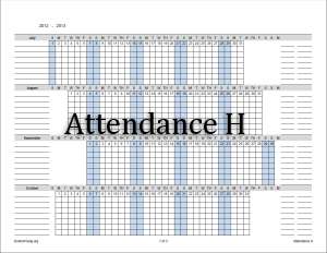 Attendance H
