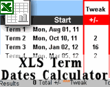 XLS Term Dates Calculator