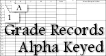Alpha-Keyed Grader and Grade Sheet at Portfolio Planner