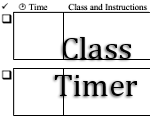 daily homeschool class timer