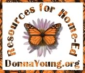 Home-Ed Resources at donnayoung.org