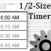 1/2 sized timer