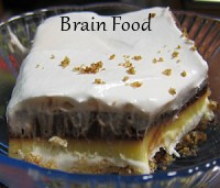 Layered Pudding, Brain Food