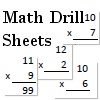 40 New Math Drill Sheets