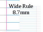Standard Lined Paper