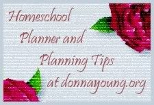 homeschool Planners at donnayoung.org