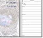 folded nature journal