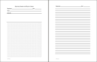 Lab Sheets First Page Grid, Second Page Ruled