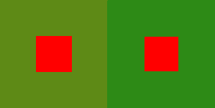 color theory - Comparison Boxes
