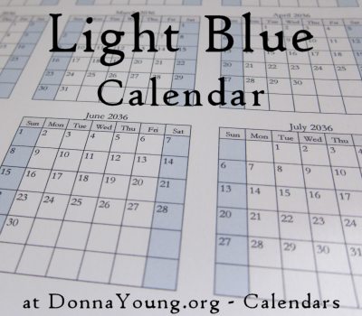 The Light Blue School Calendar is a 12-month calendar and start at these months: January, June, July, August, and September.