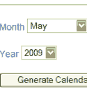 Generate a 13-Month Calendar