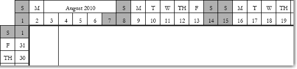 planner surrounded by a calendar