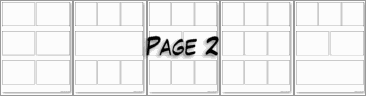 Comic Strip Templates with Story Line Generators