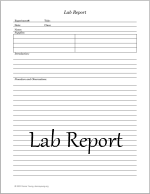 lab report