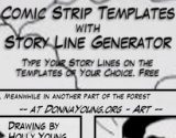 Comic Strip Layouts with Story Line Generator