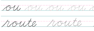 Cursive Handwriting - All Tracing